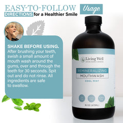 Family-friendly daily use of mouthwash