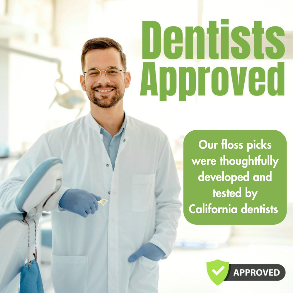 Family-friendly use showing adults and kids with floss picks
