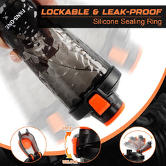 FANS-ONE shaker features durable Tritan body for daily use