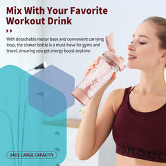 Fans-One USB-rechargeable battery enables quick charging for workouts on the go.