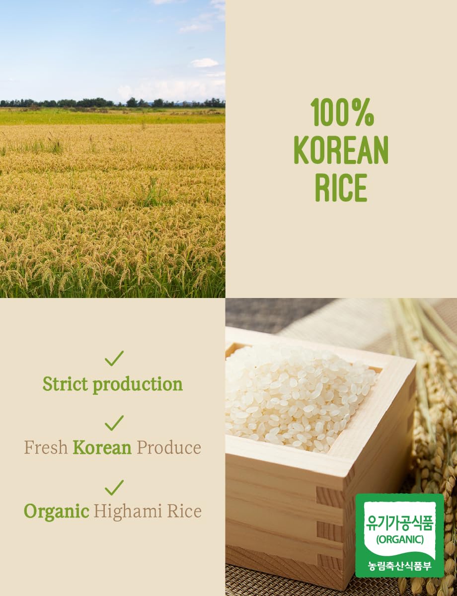 FARMER QUEEN Orga mom Hiami rice powder blended into a smoothie for light texture.