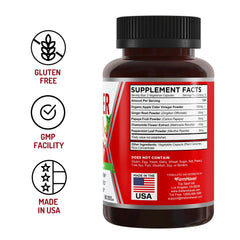 Potential energy and wellness support from FarmHaven ACV capsules.