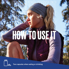 Two capsules dosage for fast gas relief