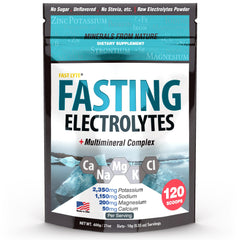 Fast Lyte electrolyte powder canister – sugar-free and unflavored