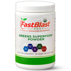 Product packshot showing the 180g container