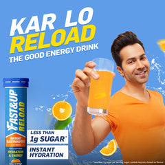 FAST&UP Reload Lime & Lemon tablets ready to dissolve