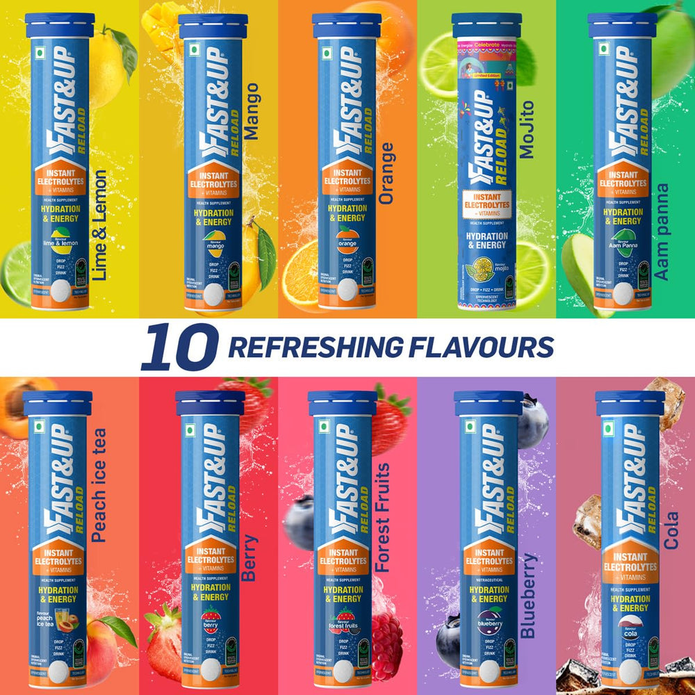 FAST&UP Reload packaging and tablets