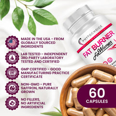 USA-made fat burner for women with no artificial fillers