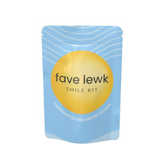 Fave Lewk Smile Kit box with LED whitening device
