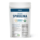 FEBICO Organic Spirulina Tablets 250g packaging