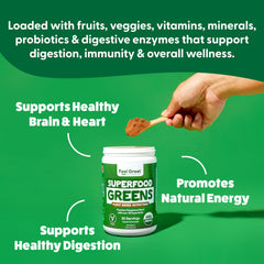 Digestive enzymes and probiotics supporting gut health