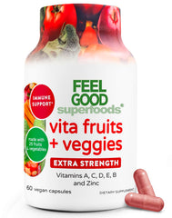 FeelGood Immune Support Capsules bottle, 60 count