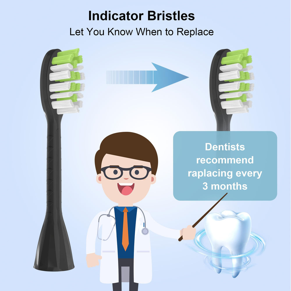 Close-up of Feihead bristles design for thorough cleaning