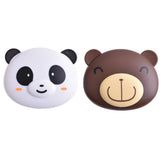 Feilguee panda contact lens case travel kit front view