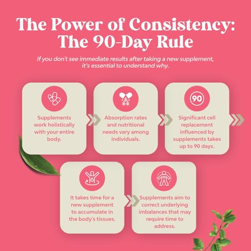 Concept image representing hormone balance and female vitality