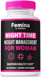 Femme Nighttime Fat Burner bottle – front view