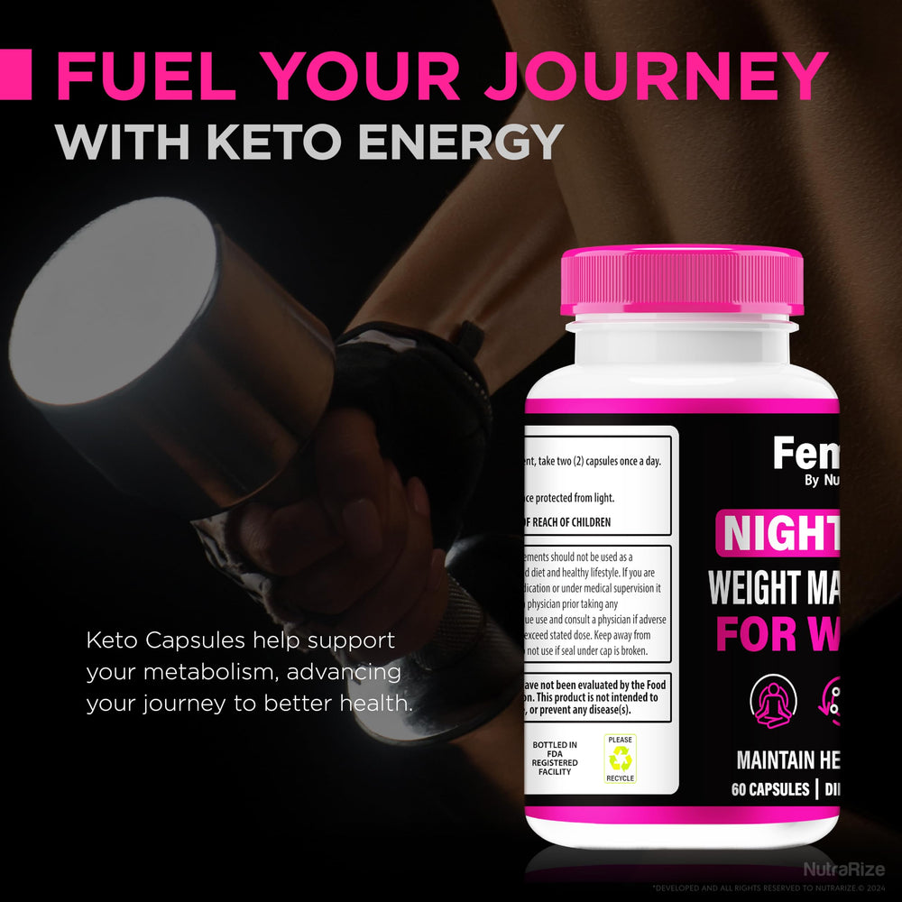 Capsules from Femme Nighttime Fat Burner bottle