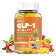 Femmetra GLP-1 gummies daily serving in hand for routine use