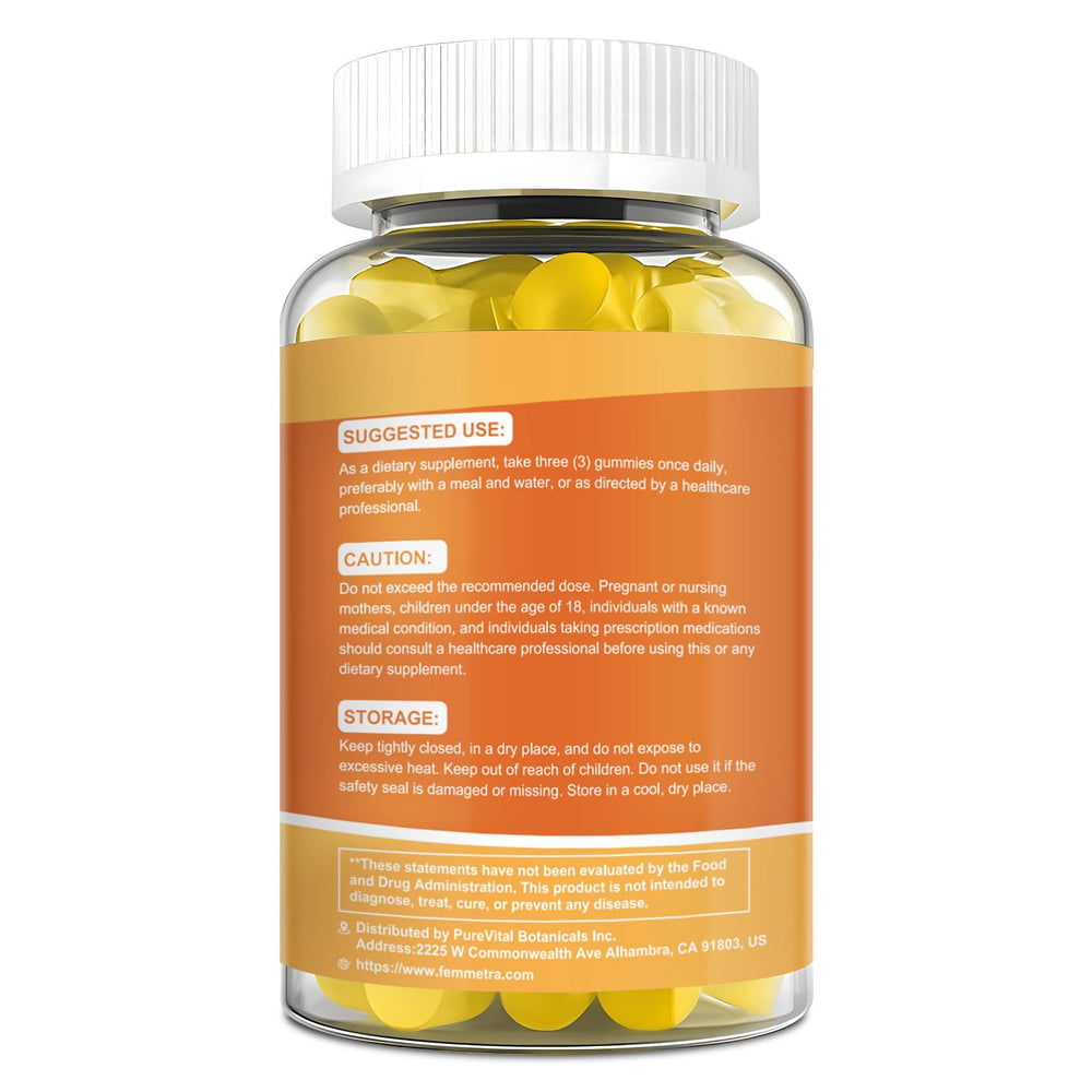 Femmetra GLP-1 gummies EGCG visual signaling antioxidant benefits