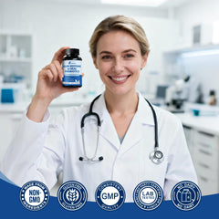 Gum health and oral tissue support illustration