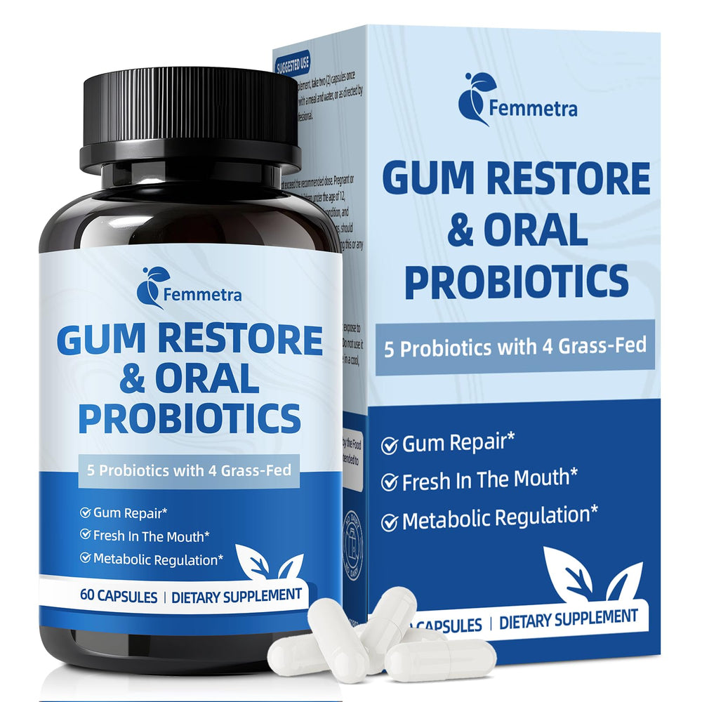 Femmetra Oral Probiotics 60 capsules bottle - hero image