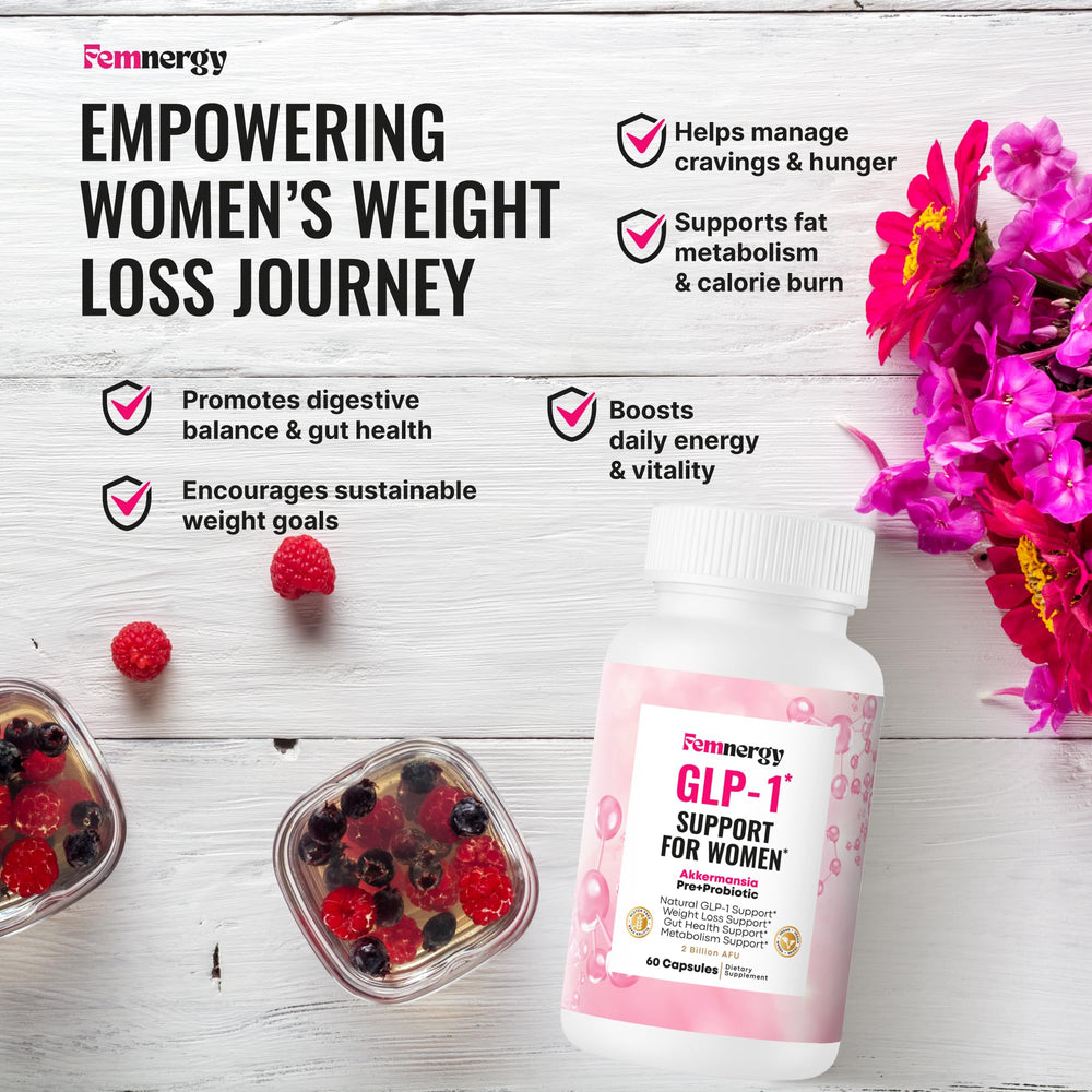 Ingredients list for Femnergy GLP-1 Probiotic for Women