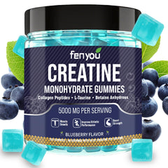 Bottle of FENYOU Creatine Monohydrate Gummies