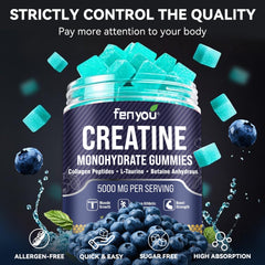 Ingredient panel showing L-taurine, B12, BCAA, and collagen peptides