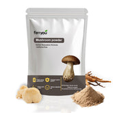 Front view of FENYOU Mushroom Powder 180g packaging