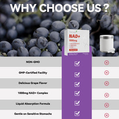 Lifestyle image showing NAD supplement usage for men and women