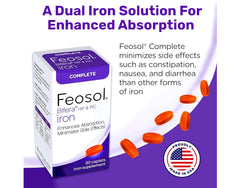 Feosol Bifera iron supplement product information