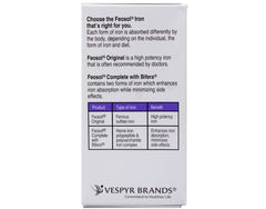 Feosol Bifera 30-caplet bottle pack