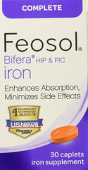 Feosol Complete bottle front view with Bifera Iron
