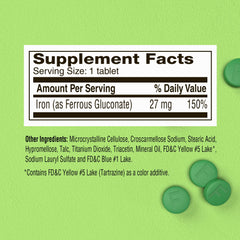 Infographic about iron benefits for women