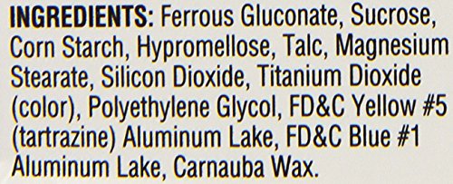 Fergon iron supplement 100-count bottles in pack of 3