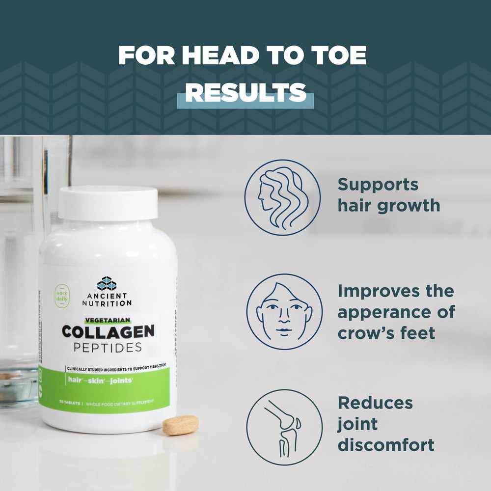 Fermented eggshell membrane collagen source used in the formula