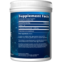 Fermented vegan L-Glutamine 5000mg per serving