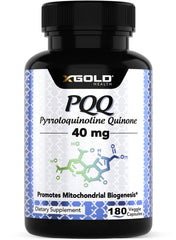 Fermented PQQ 40mg bottle label