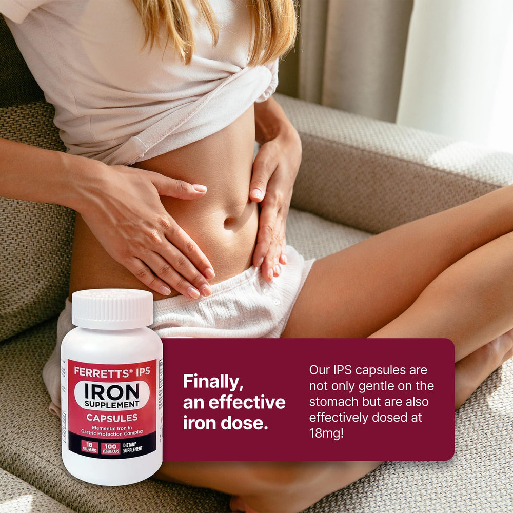 Ferretts Iron Supplement IPS capsules for daily use