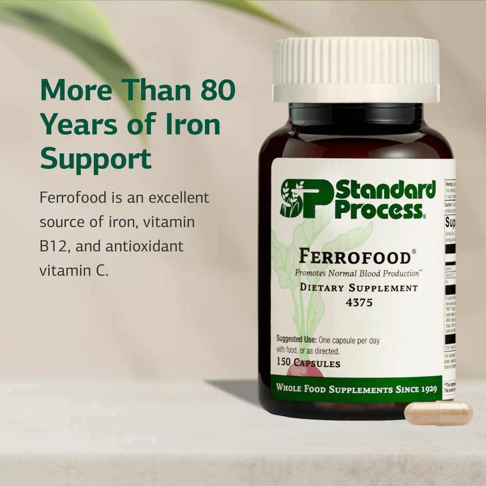 Close-up of Ferrofood capsules