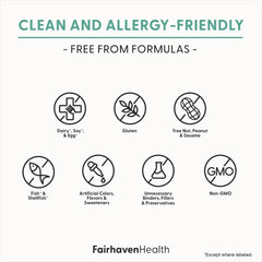 NSF-certified facility seal on packaging