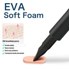 20 pairs of foam eyeglass nose pads in packaging