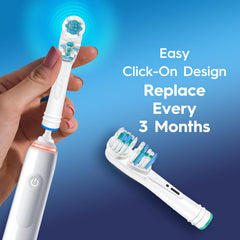 Replacement brush head compatible with Oral-B Vitality Series (IO series not supported)
