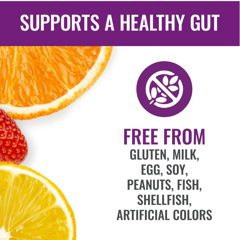 Non-GMO certification badge on Fiber Advance Gummies