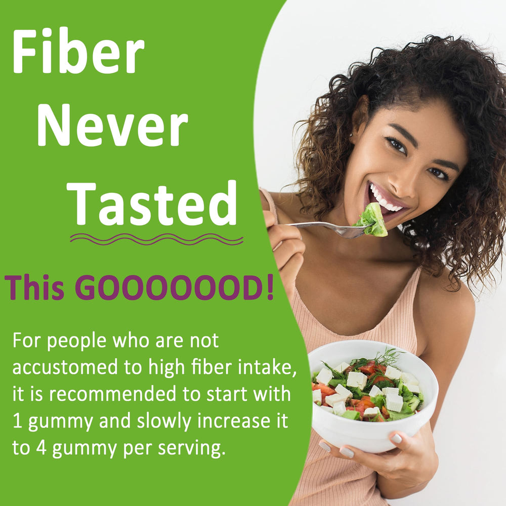 Packaging display of Fiber Gummies for Adults 120 count