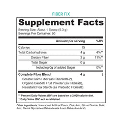 60-serving bottle of colon cleanse detox powder for women