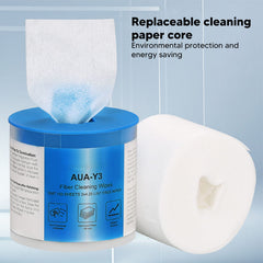 Reusable microfiber lens and screen cleaning wipe