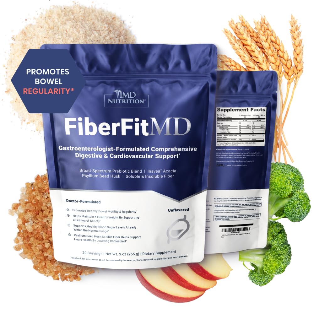 FiberFitMD product container with powder