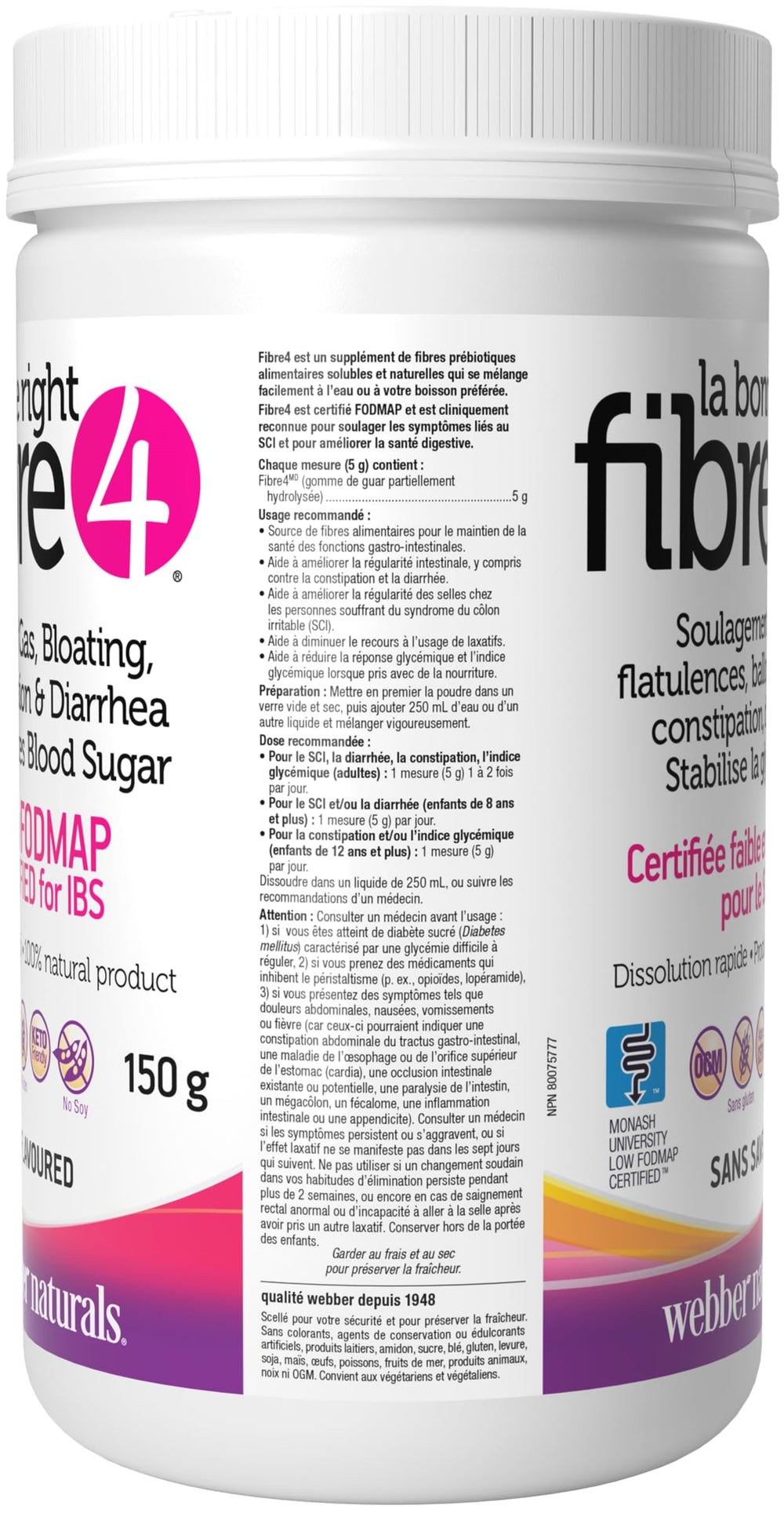 Low FODMAP certification by Monash University
