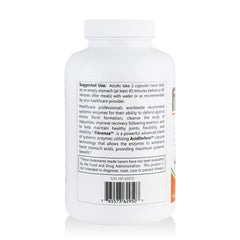 Fibrenza capsules arranged in a row